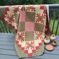 Scarlet’s Medallion – 68" x 85" Handmade Throw / Twin / Full Quilt