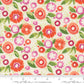 Superbloom Cream Posy Party Florals by Robin Pickens – fabric – colorful textile design