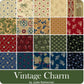 Vintage Charm by Judie Rothermel Collection - Navy Cut Flower