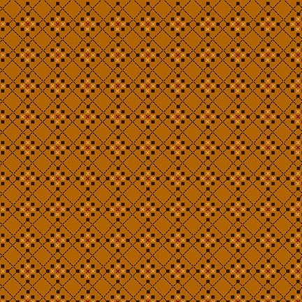 Orange Crosshatched Boxes