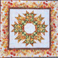 Autumn Celebration Wreath 59.5" x 59.5" Handmade Lap / Wall Hanging Quilt