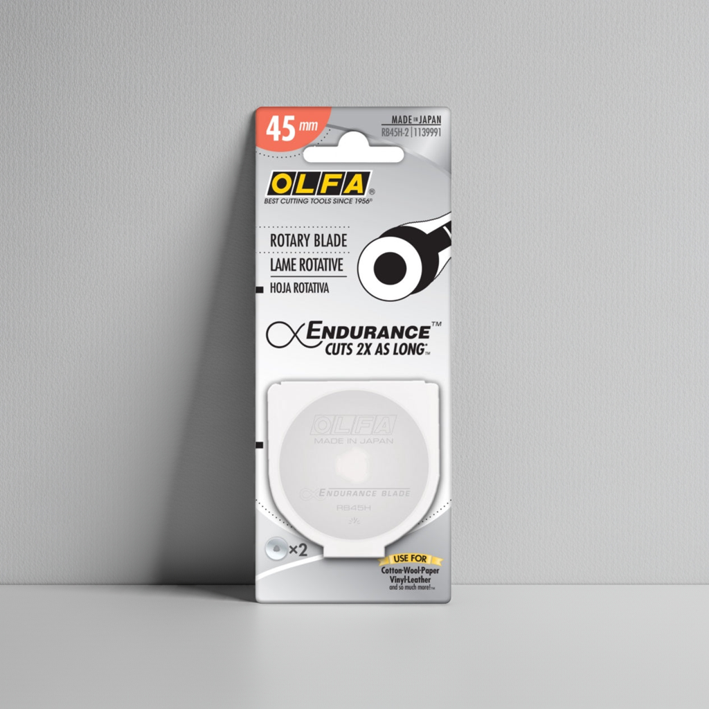 OLFA Endurance Rotary Replacement Blade (pack of 2)