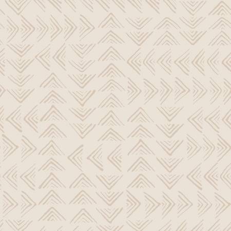 Breezeway by Maywood Studio Collection - Cream Triangles – fabric – colorful textile design