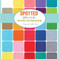 Spotted Dusty Teal – fabric – colorful textile design