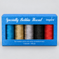 Specialty Bobbin Thread Metallic Mix – 5 Spools, 100 yd Each by WonderFil