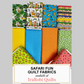 Safari Fun by Terry Runyan for Benartex, Floating Triangles Blue
