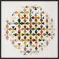 Quilt shown for inspiration features the Dissolve by Zen Chic, available at IraRobi Quilts. Texture Graphix Speckle Black quilting cotton by Jason Yenter for In The Beginning Fabrics.