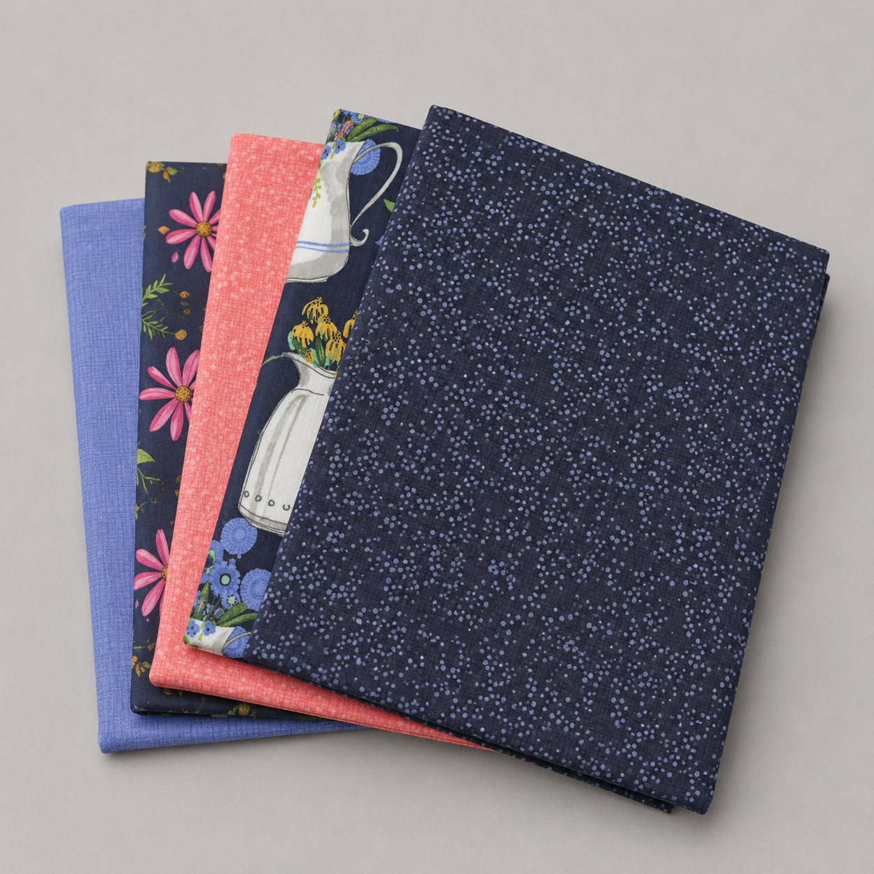 Dotty Thatched Indigo Fabric – by Robin Pickens for Moda Fabrics