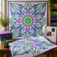Dream Big Ethereality Dragonfly Quilt Panel by Jeanie Sumrall-Ajero for Hoffman Fabrics