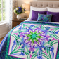 Dream Big Ethereality Dragonfly Quilt Panel by Jeanie Sumrall-Ajero for Hoffman Fabrics