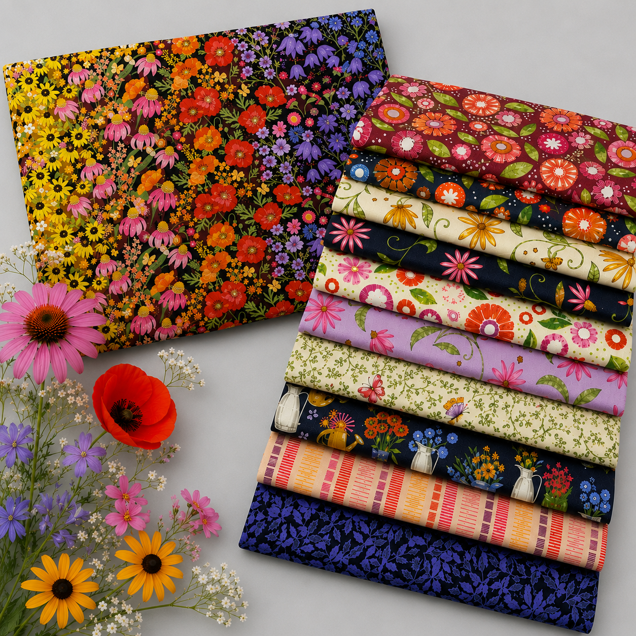 Superbloom Jewel by Robin Pickens for Moda Fabrics