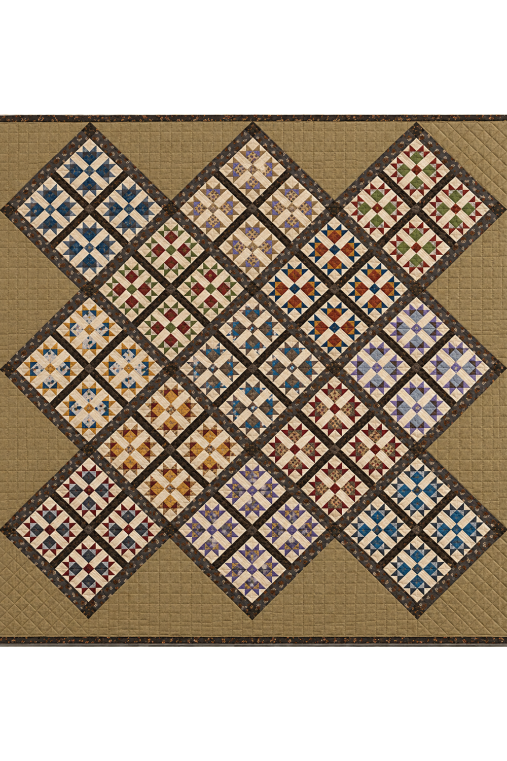 Rudy's Farm Quilt Pattern by Jill Shaulis for Yellow Creek Quilt Designs
