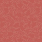 Detailed view of Breezeway Light Red Mini Palms quilting cotton by Maywood Studio, featuring a subtle all-over palm-leaf pattern on a coral-red background.