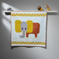 Tusker Quilt – 54" x 54" Handmade Baby/  Lap Quilt