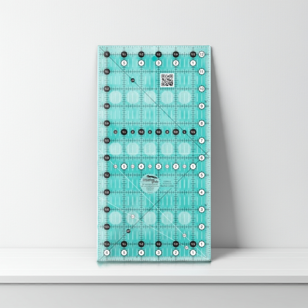 Creative Grids Quilt Ruler 6-1/2in x 12-1/2in