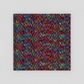 Close-up of Impressions Multi Dark Raindrops quilting cotton showing vibrant abstract raindrop-like shapes and texture