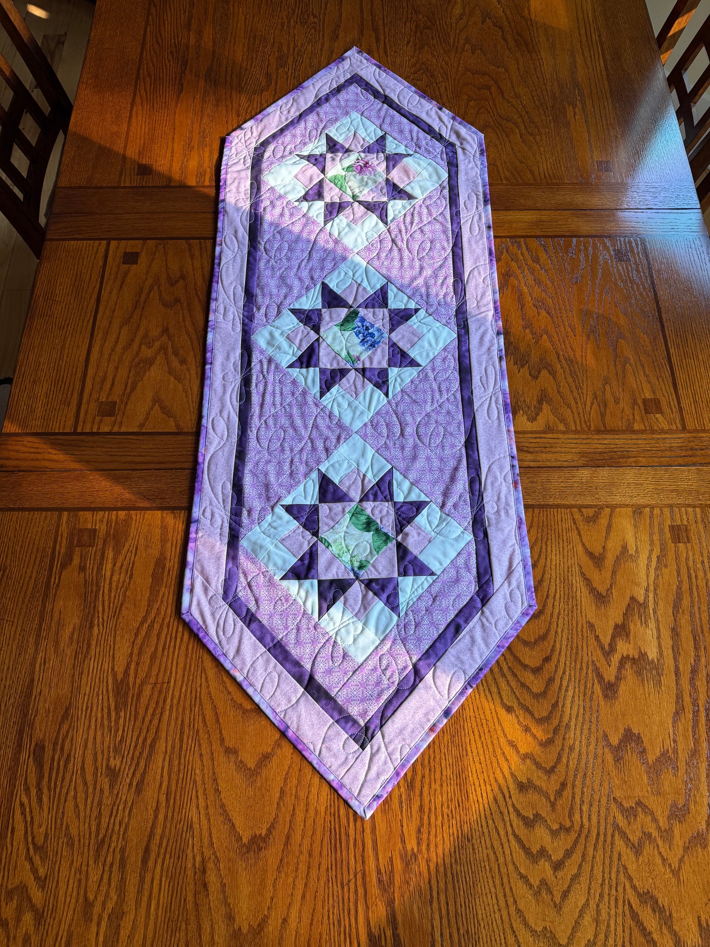 Bread and Butter Berry Patch 18.5" x 51.5" Handmade Table Runner
