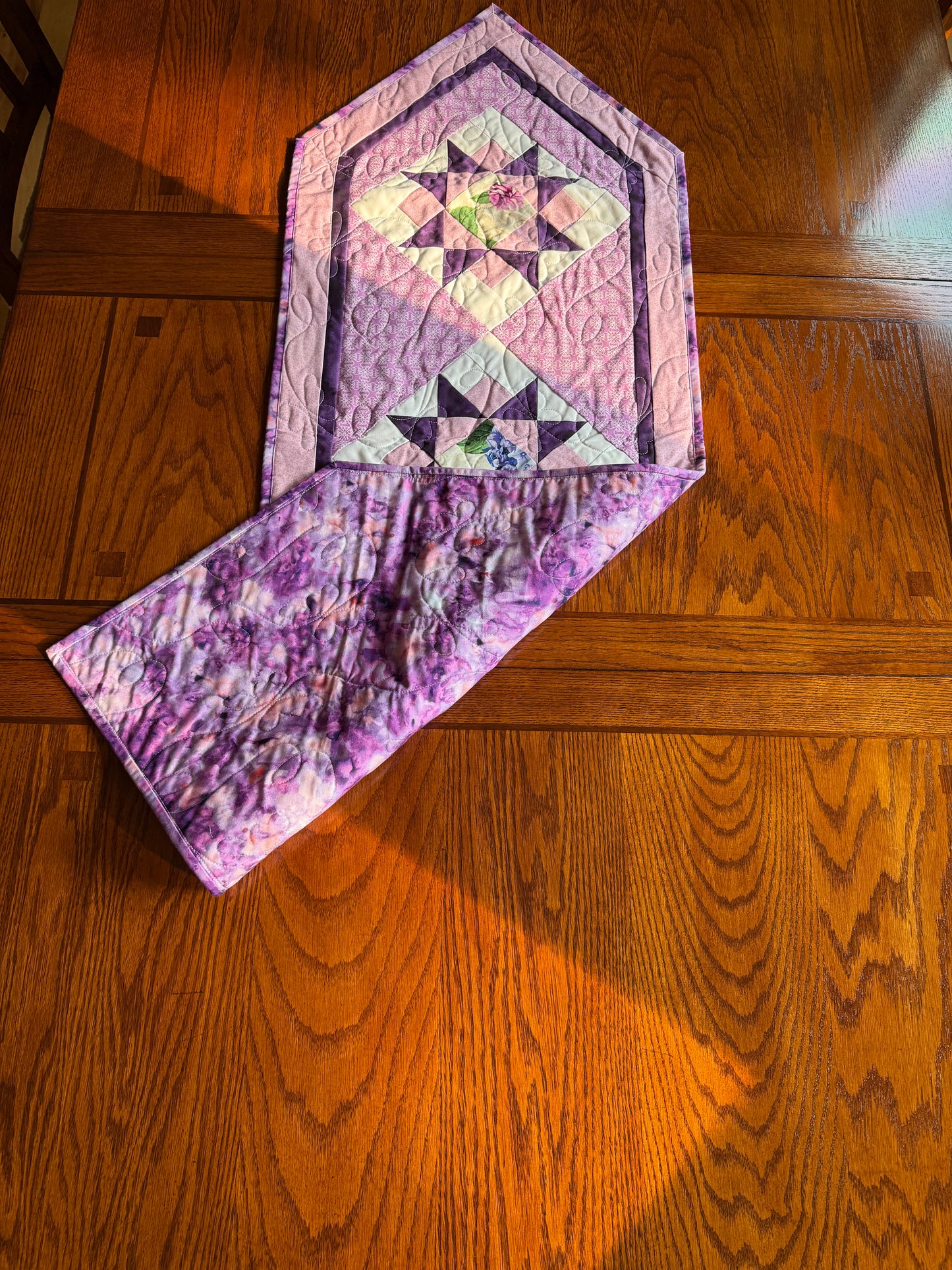 Bread and Butter Berry Patch 18.5" x 51.5" Handmade Table Runner