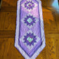 Bread and Butter Purple Twilight 18.5" x 51.5"  Handmade Table Runner