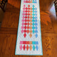 Refraction Table Runner – 16" x 51" Handmade Quilted Table Runner