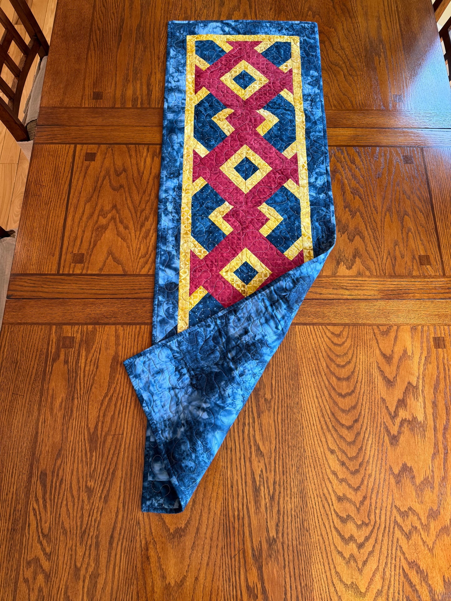 Royal  16.5" x 49.5" Handmade Batik Table Runner