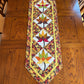 Vermont Foliage 16" x 54" Handmade Quilted Table Runner