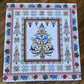 Nysnö “New Snow” 72" x 80" Handmade Throw / Twin Quilt
