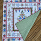 Nysnö “New Snow” 72" x 80" Handmade Throw / Twin Quilt