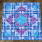 Fire & Ice Quilt – 72" x 72" Handmade Lap / Throw / Twin Topper Quilt