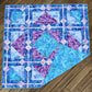 Fire & Ice Quilt – 72" x 72" Handmade Lap / Throw / Twin Topper Quilt