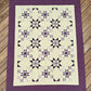 I Love Purple Quilt – 56.5" x 71.5" Handmade Throw Quilt