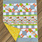 Forest Friends White 36" x 45" Handmade Baby Quilt