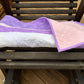 Sweetheart Purple 38.5" x 40" Handmade Baby Quilt