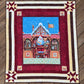 Santa's Workshop - 49.5" x 58" Handmade Throw Quilt