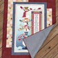 Snowmen Quilt – 45" x 55" Handmade Holiday Throw Quilt