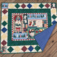 Christmas Angels 50" x 44.5" Handmade Throw Qui
