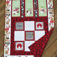 Cuddle Up Cocoa 42" x 59" Handmade Throw Quilt