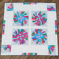Carnival Quilt – 51.5" x 51.5" Handmade Throw Quilt