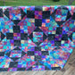 Jewels of the Night 96.5" x 96.5" Handmade Queen/King Quilt