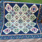 Vintage Sampler Quilt – 95" x 95" Handmade Queen Quilt