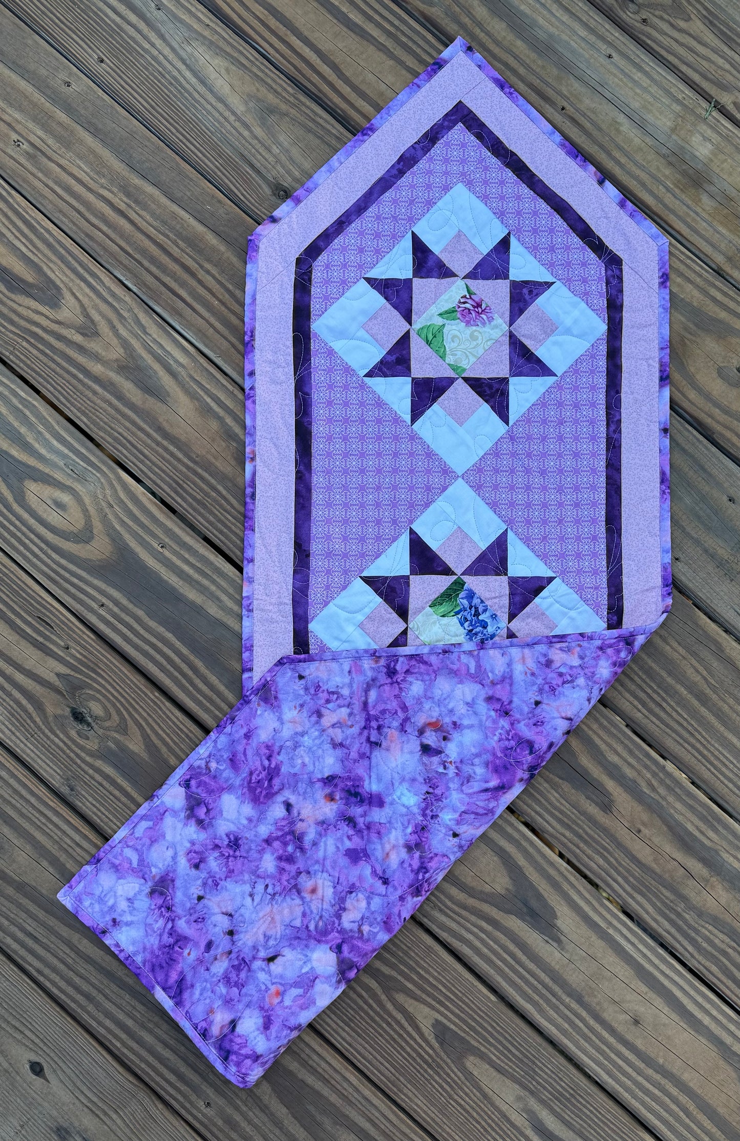 Bread and Butter Berry Patch 18.5" x 51.5" Handmade Table Runner