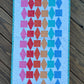 Refraction Table Runner – 16" x 51" Handmade Quilted Table Runner