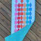 Refraction Table Runner – 16" x 51" Handmade Quilted Table Runner
