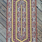 Autumn Border Vine 23" x 51" Handmade Quilted Table Runner