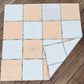Picnic Quilt – White & Cream 52" x 52" Handmade Quilt