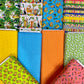 Safari Fun – Random Dots Yellow/Orange