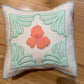 Iris with Ornaments pillow – floral pattern