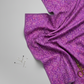 Prism II Blooms in Fuchsia 3 yard cut by Jason Yenter - full pattern length showing mesmerizing kaleidoscopic florals in brilliant fuchsia