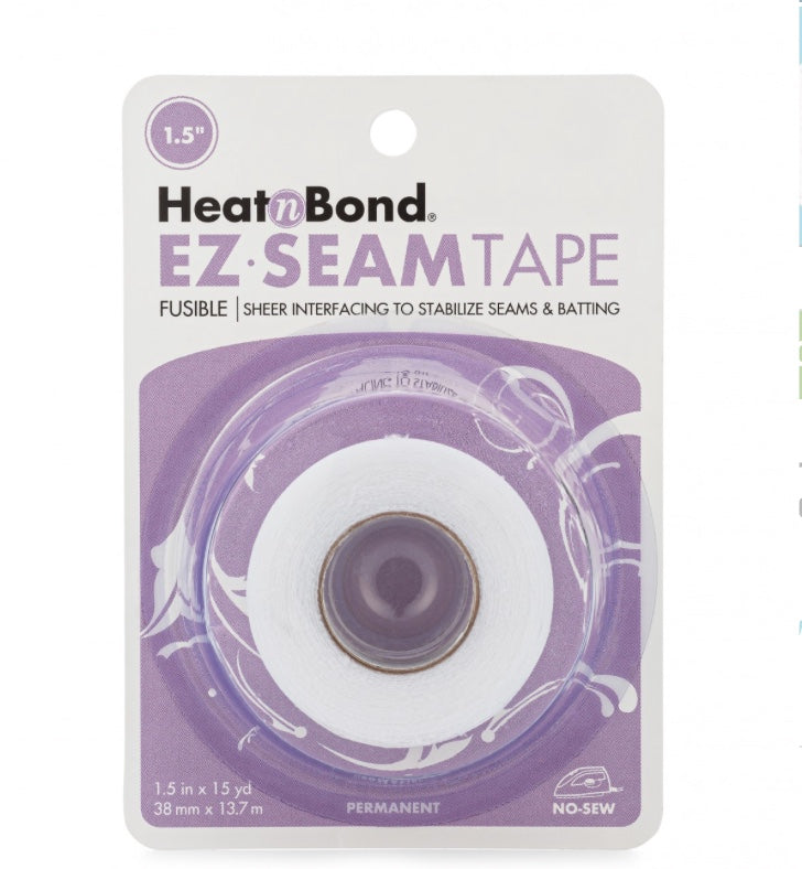 HeatnBond EZ-Steam Iron-On Fusible Sheer Batting & Seam Tape