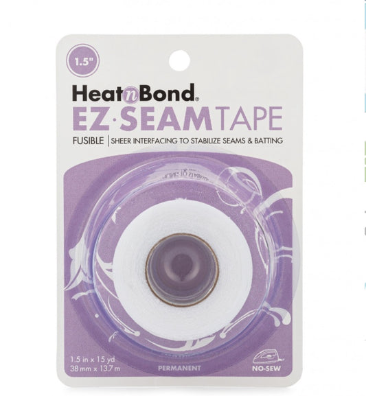 HeatnBond EZ-Steam Iron-On Fusible Sheer Batting & Seam Tape